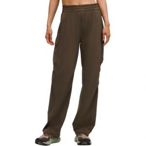 Утепленные карго-штаны Grid Fleece для женщин Lululemon, оливковый