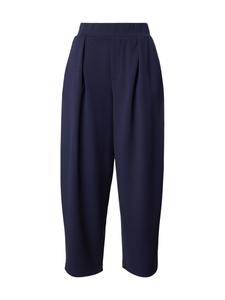 Rich & Royal Брюки с бантовыми складками спереди в цвете Navy