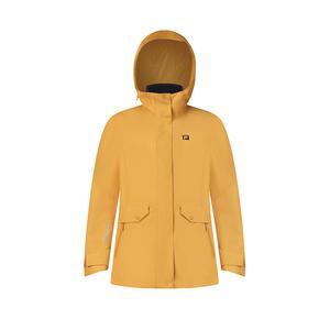 FILA Куртка исследователя женская мандариново-желтая, Orange Peel Yellow