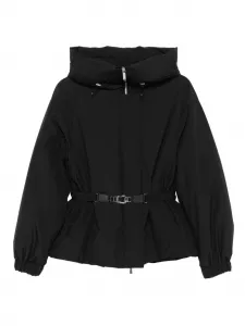 Куртка Glarea с высоким воротником и поясом Moorer, черный