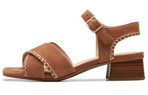 Clarks Пляжные сандалии женские цвета хаки