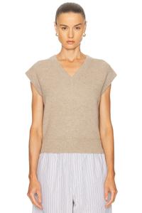 Жилет на молнии Guest In Residence, Taupe