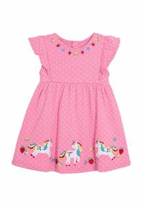 Платье из джерси REGULAR FIT JoJo Maman Bébé, фуксия