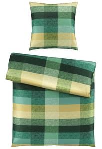 Постельные принадлежности Novel, 135x200 см, зеленый/бежевый