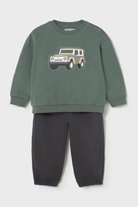 Детский спортивный костюм Mayoral, зеленый