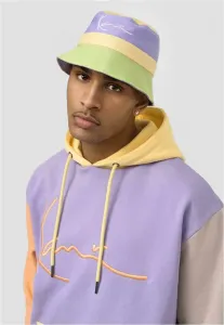 Фирменная двусторонняя кепка Karl Kani, Purple Yellow Green