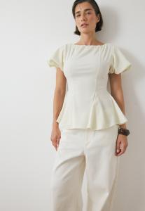 Блуза NA-KD Blouse, White/Off-White