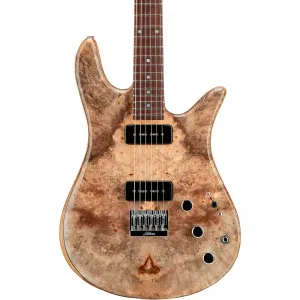 Электрогитара Fodera Guitars Monarch P90 2 с прозрачной атласной отделкой