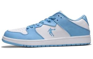 Кроссовки QIAODAN Skateboarding Shoes Men Low-top White/blue, синий