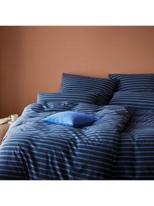 Постельное белье Inverness темно-синего цвета Elegante, 155 x 220 + 80 x 80 см