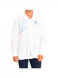 Белая рубашка La Martina