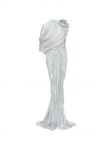 Платье "Moonlight" Ana Radu, серебряный