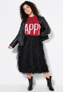 Юбка А-силуэта Angel of Style, черный