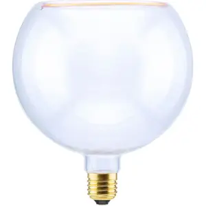 Светодиодная лампа LED Floating Billiard 200 E27 1 шт. Экстра-теплый белый LED Floating Globe 200 золотистый, E27, CRI 90, диммируемая Segula, Klar