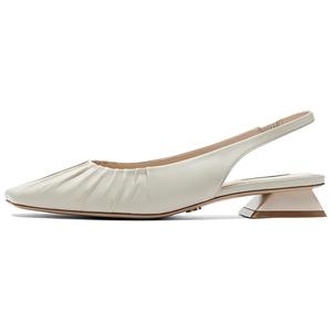 NINE WEST Женские туфли на массивном каблуке 3,5 см экрю, цвет Ecru