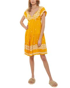 Hale Bob Мини-платье, золотой