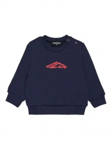 Толстовка с логотипом Icon DSQUARED2 KIDS, синий