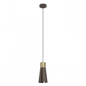 Eglo Подвесной светодиодный светильник, цвета латунь/мокко, степень защиты IP20