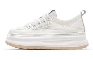 Кроссовки C°BANNER Skateboarding Shoes Women's Low-top, цвет Apricot