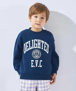 Толстовка с принтом на флисовой подкладке Ever Closet, цвет E.Navy