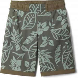Пляжные шорты Columbia Boys Sandy Shores Printed, Stone Green Pasteled Tonal