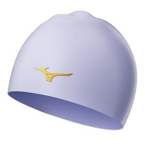 Силиконовая плавательная шапочка unisex Mizuno, сирень