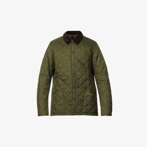 Стеганая куртка Liddesdale Barbour, зеленый