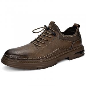 Туфли мужские Men"s Casual Men Low-Top Laoks, хаки
