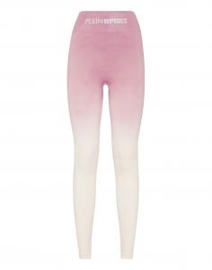 Plein Sport Скинни леггинсы в цвете розовый, пастельно-розовый