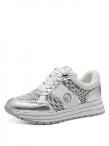 Низкие кроссовки Tamaris, серебряный