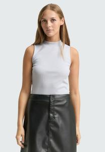 Топ TOM TAILOR DENIM Top, White Glitter/White