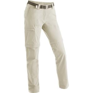 Брюки inara slim zip da-zip off pants el. Maier Sports, коричневый