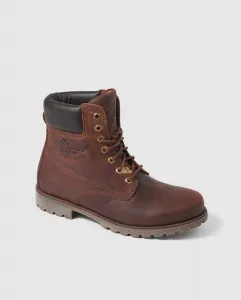 Мужские коричневые кожаные ботинки Panama Jack, коричневый