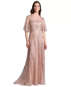 Женское платье для мам с рукавами-накидкой Lara, фиолетовый