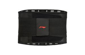 Бандаж для спины polyester спортивный, для тренировок взрослый защитный LINING, черный