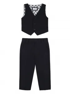 Комплект Classic из топа и брюк TRUSSARDI JUNIOR, синий