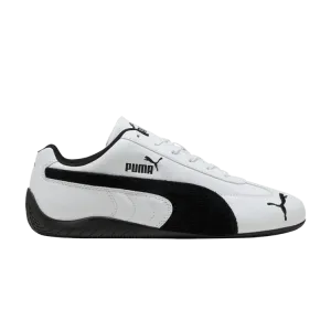 Кроссовки Puma Speedcat Leather, White Black Suede Stripe
