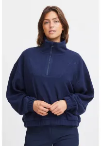 Флисовый джемпер nbconza troyer North Bend, Navy Blazer