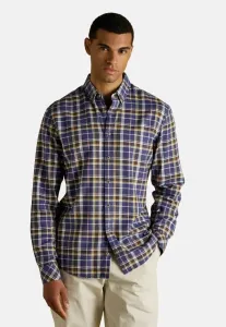 Легкая рубашка прямого кроя с начесом Joules, Navy/Pink