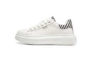 Низкие мужские кроссовки, увеличивающие рост HLA, White Brown