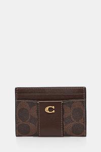 Визитница Coach, коричневый