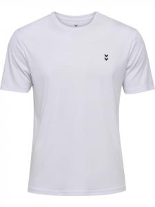 Футболка "Pulse Training T-Shirt S/S" белого цвета Hummel