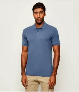 Поло Пассажир slim fit Boss Orange, синий