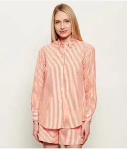 Рубашка relaxed fit St.Barth, оранжевый