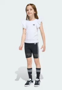 Велосипедная футболка с шортами Adidas Originals, White/Black