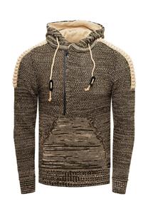 Трикотажная толстовка с практичной молнией RUSTY NEAL, хаки