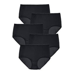 Женские хлопковые трусы больших размеров Comfort Choice, 5 шт., черный