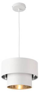 Подвесной светильник lux.pro Lopar, серебро - белый - 30 х 30 см