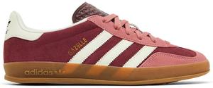 Кроссовки adidas Gazelle Indoor 'Maroon Preloved Crimson', красный