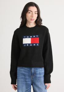 Джемпер Tommy Jeans FLAG , Black/Mottled Black